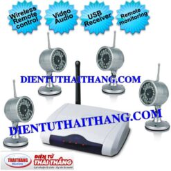 CAMERA QUAN SÁT KHÔNG DÂY QUAY ĐÊM