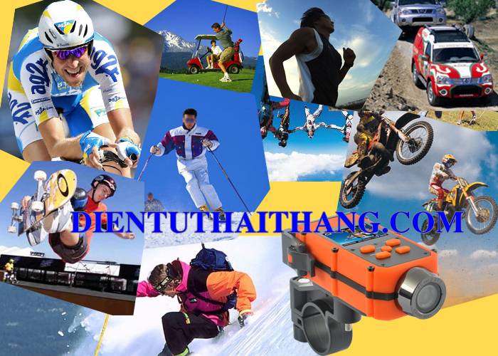 CAMERA THỂ THAO CHỐNG NƯỚC SIÊU NÉT FULL HD