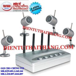 CAMERA WIRELESS KHÔNG DÂY 4 MẮT QUAY ĐÊM