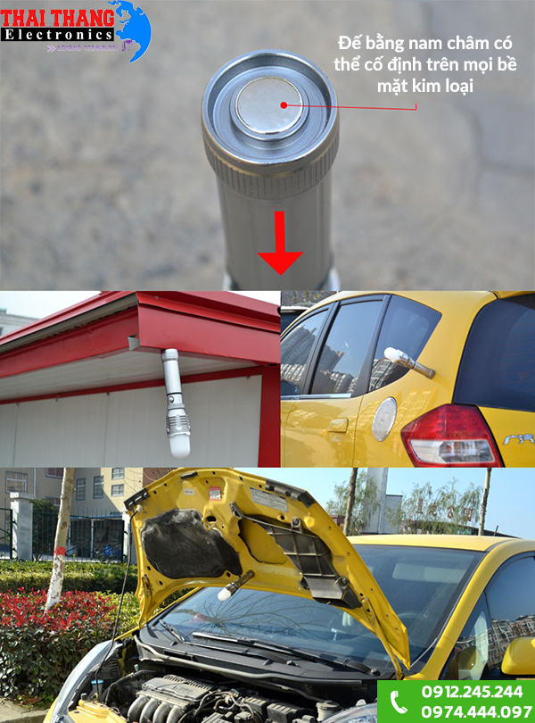 Đèn pin siêu sáng Zoom HUOYI HY901 Đa Năng