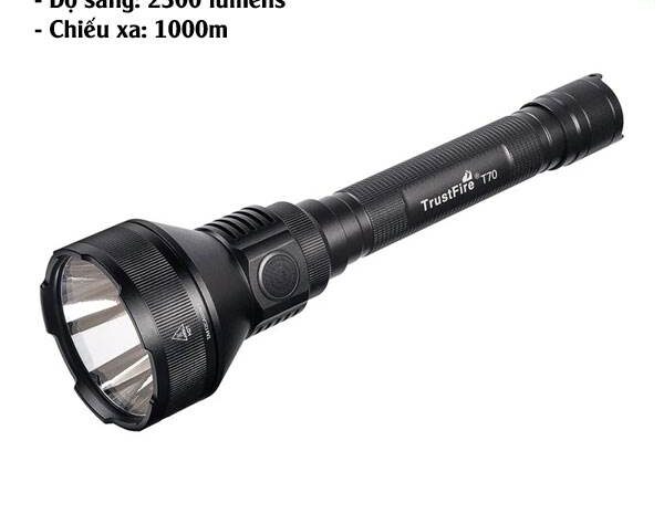Đèn pin siêu sáng soi xa 1000m TrustFire T70