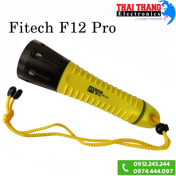 ĐÈN PIN LẶN BIỂN CHUYÊN NGHIỆP FITECH F12 PRO SIÊU SÁNG ,PIN SIÊU LÂU