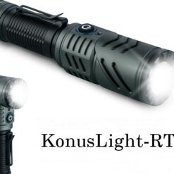 Đèn pin quân đội nhập khẩu Ý 2500 lumens KONUSLIGHT-RT