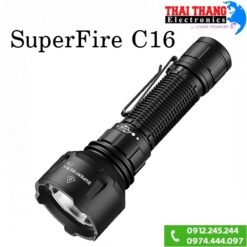 Đèn pin Quân Đội Tactical Superfire C16 40W 2700LM