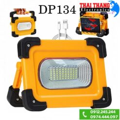 Đèn Pin LED Xách Tay Kiêm Sạc Dự Phòng Năng Lượng Mặt Trời DP134