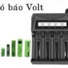 Sạc pin đa năng, sạc tất cả các loại pin, có đồng hồ báo Volt