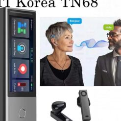TAI NGHE PHIÊN DỊCH VIÊN BLUETOOTH , DỊCH THEO THỜI GIAN THỰC 43 ngôn ngữ và 93 âm điệu TTI KOREA TN68