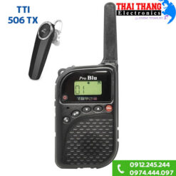 Bộ đàm cầm tay TTI PRM-507 kèm tai nghe Bluetooth