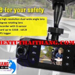 CAMERA HÀNH TRÌNH CHO ÔTÔ 2 CAMERA SIÊU NÉT FULL-HD,GÓC SIÊU RỘNG
