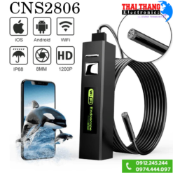 CAMERA NỘI SOI KHÔNG DÂY WIFI CHO ĐIỆN THOẠI IOS VÀ ANDROID 3,5M