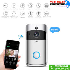 Chuông cửa có hình không dây kết nối điện thoại VDPWF130