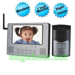 Chuông cửa màn hình không dây 7 inch ETE709CW