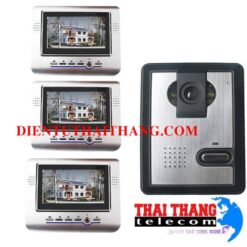 CHUÔNG HÌNH KHÔNG DÂY CÓ 3 MÀN HÌNH 7 INCH