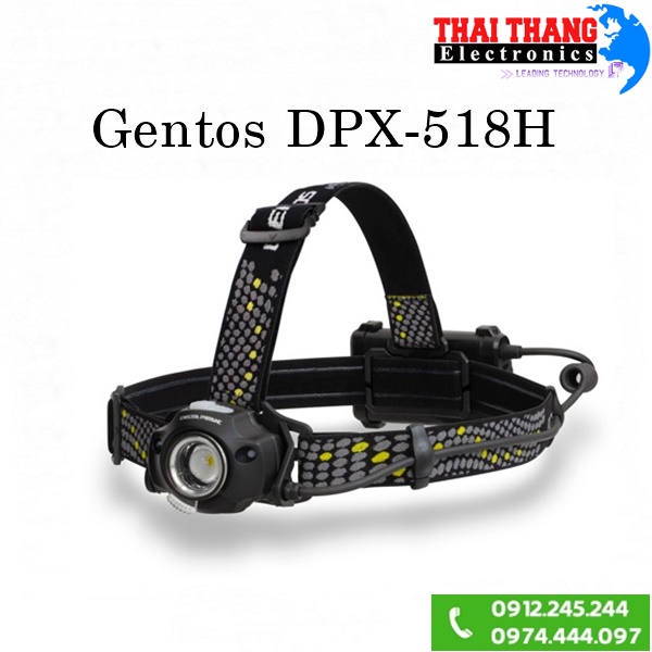 den-pin-deo-dau-gentos-dpx-518h Đèn pin đeo đầu Nhật Bản Gentos DPX-518H