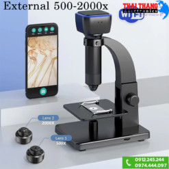 KÍNH HIỂN VI ĐIỆN TỬ KHÔNG DÂY WIFI EXTERNAL 500-2000X