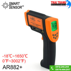 Máy đo nhiệt độ hồng ngoại Smart Sensor AR882 -18 đến 1650 độ