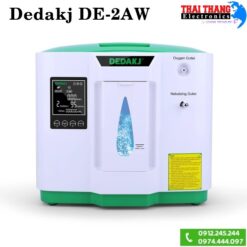 Máy tạo Oxy gia đình DEDAKJ DE-2AW 2-9 lít, có khí dung xông mũi, xông họng