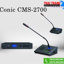 Hệ thống micro hội nghị chuyên nghiệp có chức năng Biểu Quyết CONIC CMS-2700