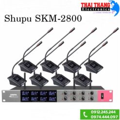 Hệ thống micro hội nghị không dây 8 Mic Shupu SKM2800