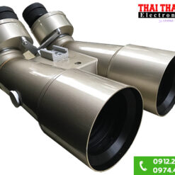Ống nhòm Zoom lớn đặt trên nóc nhà cao tầng 25x70