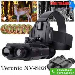 Ống nhòm nhìn đêm 2 mắt có đeo đầu TERONIC NV - SR8 chính hãng