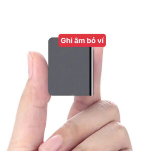 máy ghi âm siêu nhỏ bỏ ví